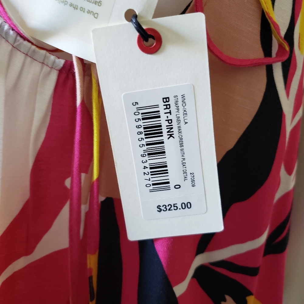 Ted‎ Baker Ikella abstract-print dress. Size 0. - Picture 9 of 11